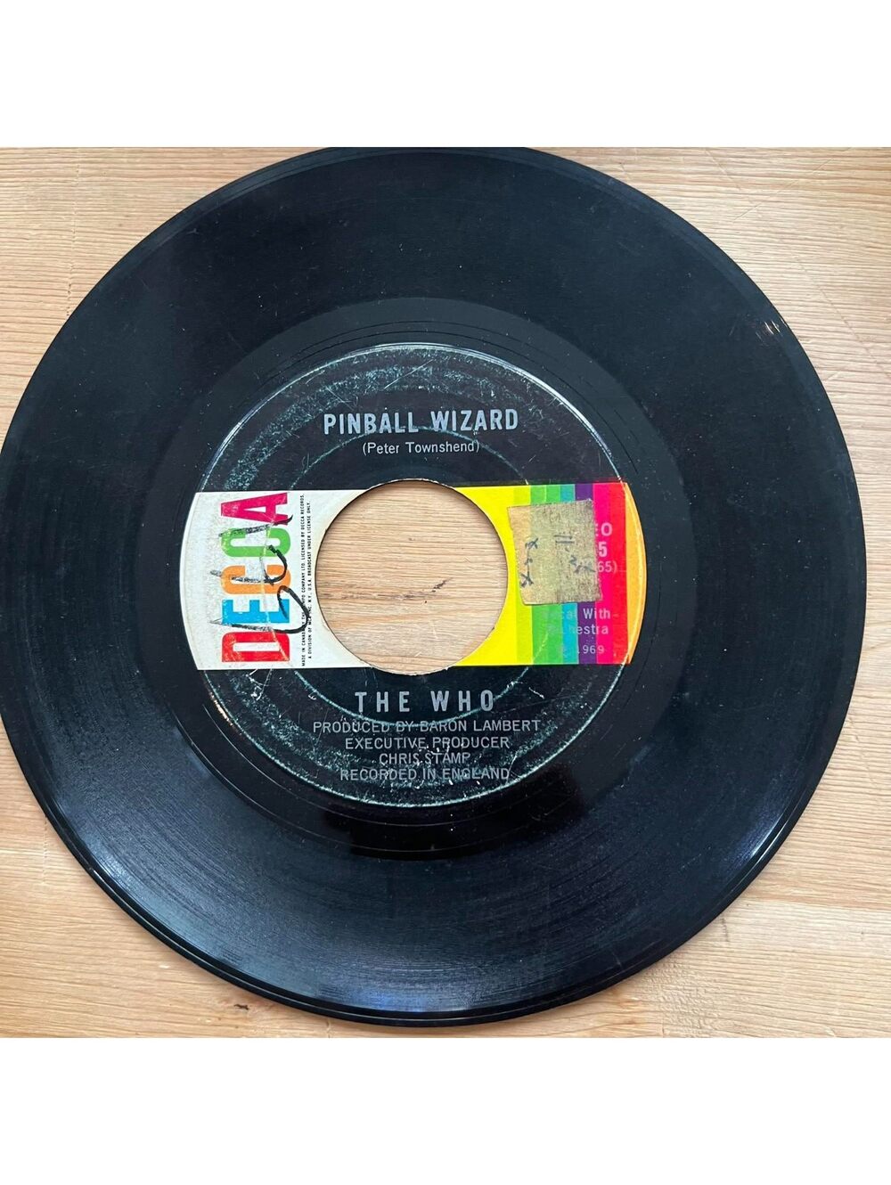 The Who - Pinball Wizard/Dogs Part Two 45rpm VG+ R16